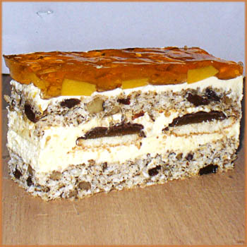 Ciasto Kora Orzechowa