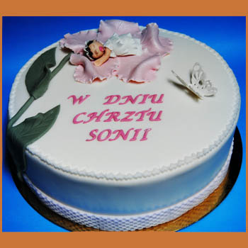 Tort na chrzest